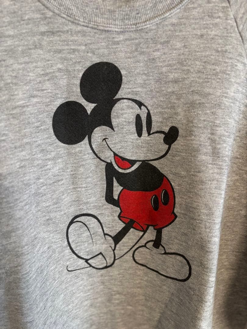 80s ビンテージ USA製 Disney ミッキー スウェット XL
