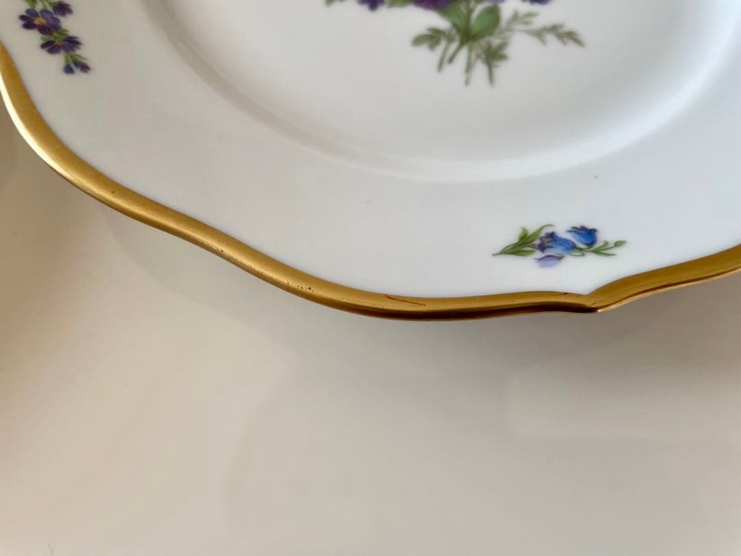 【値下げしました】リンドナー/ドイツ製、19cm中皿6枚《希少品》