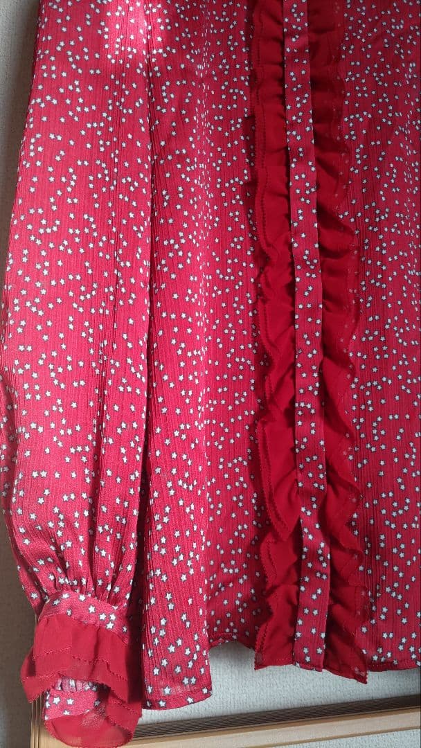 ご購入予定者様ありタグ付新品未使用ANAYI長袖ブラウス３８ 定価31,900円