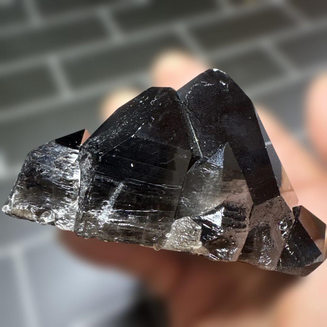 【極上品】アーカンソー産　黒水晶