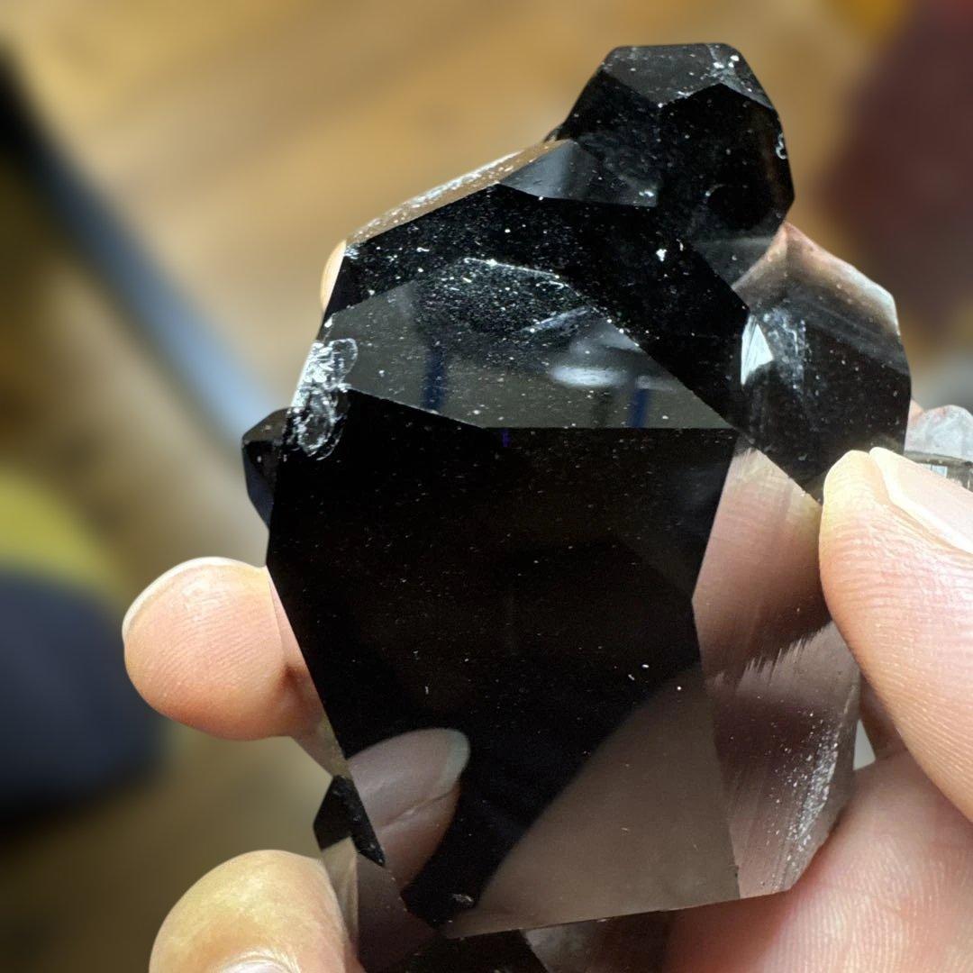 【極上品】アーカンソー産　黒水晶