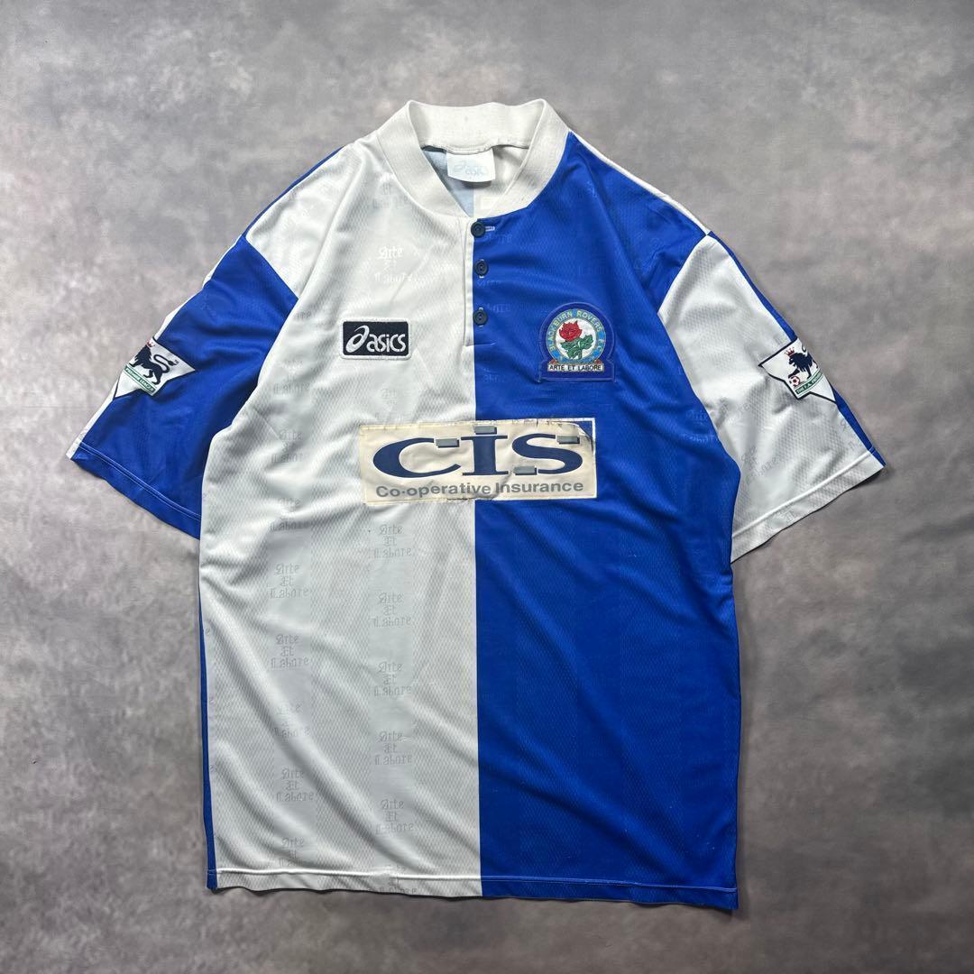 ブラックバーン　asics イギリス製　クリス・サットン1996-97 R98