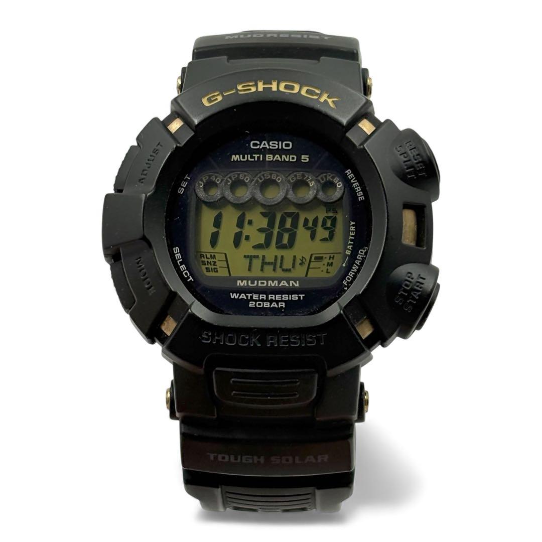 【美品】 G-SHOCK GW-9025A マッドマン タフソーラー 25周年