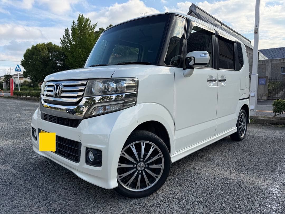ホンダN-BOXカスタムG・ターボSSパッケージ4WD⭐️車検2年付き⭐️綺麗‼️