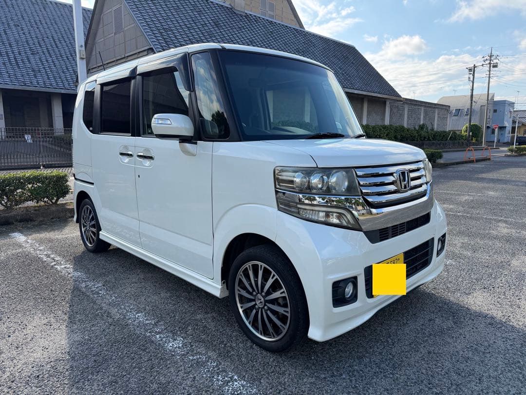 ホンダN-BOXカスタムG・ターボSSパッケージ4WD⭐️車検2年付き⭐️綺麗‼️