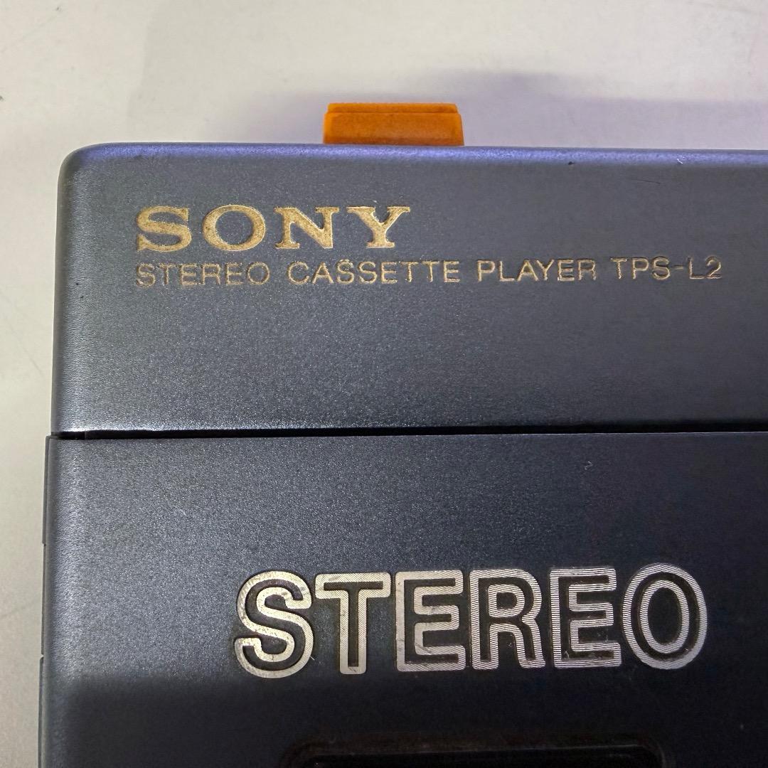SONY 初代ウォークマン TPS-L2 回転しますがジャンク