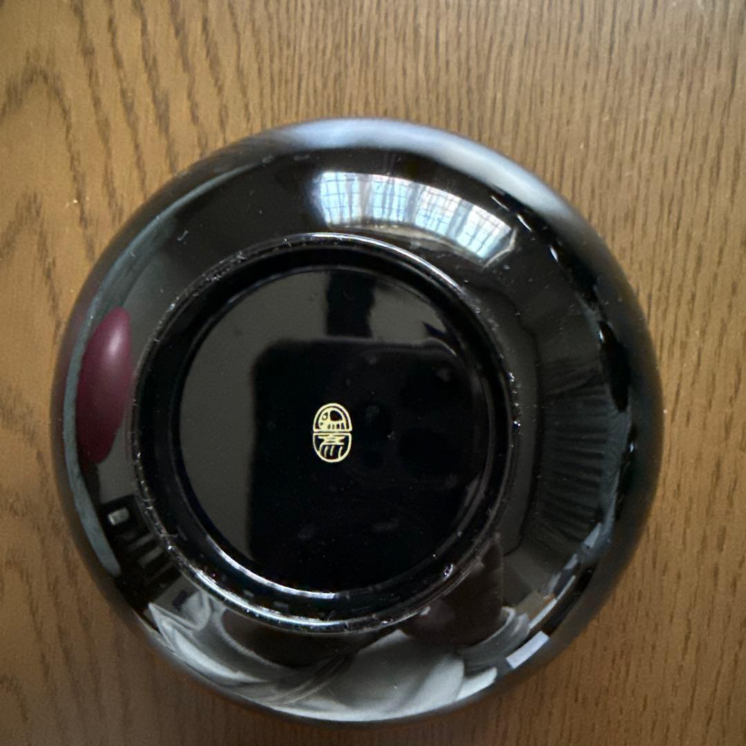 象彦　黒塗り吸物椀