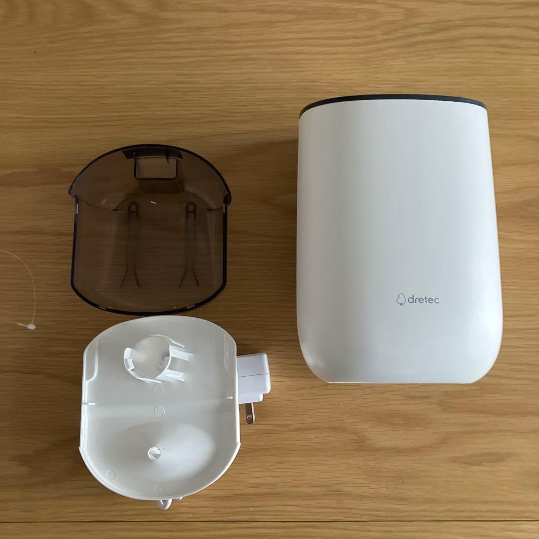 dretec 置き型加湿器 ホワイト