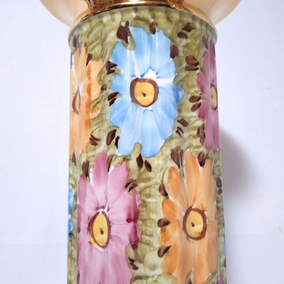 イタリア製　コラム＆ポット　ガーデニングオブジェ　フラワーベース　プランター