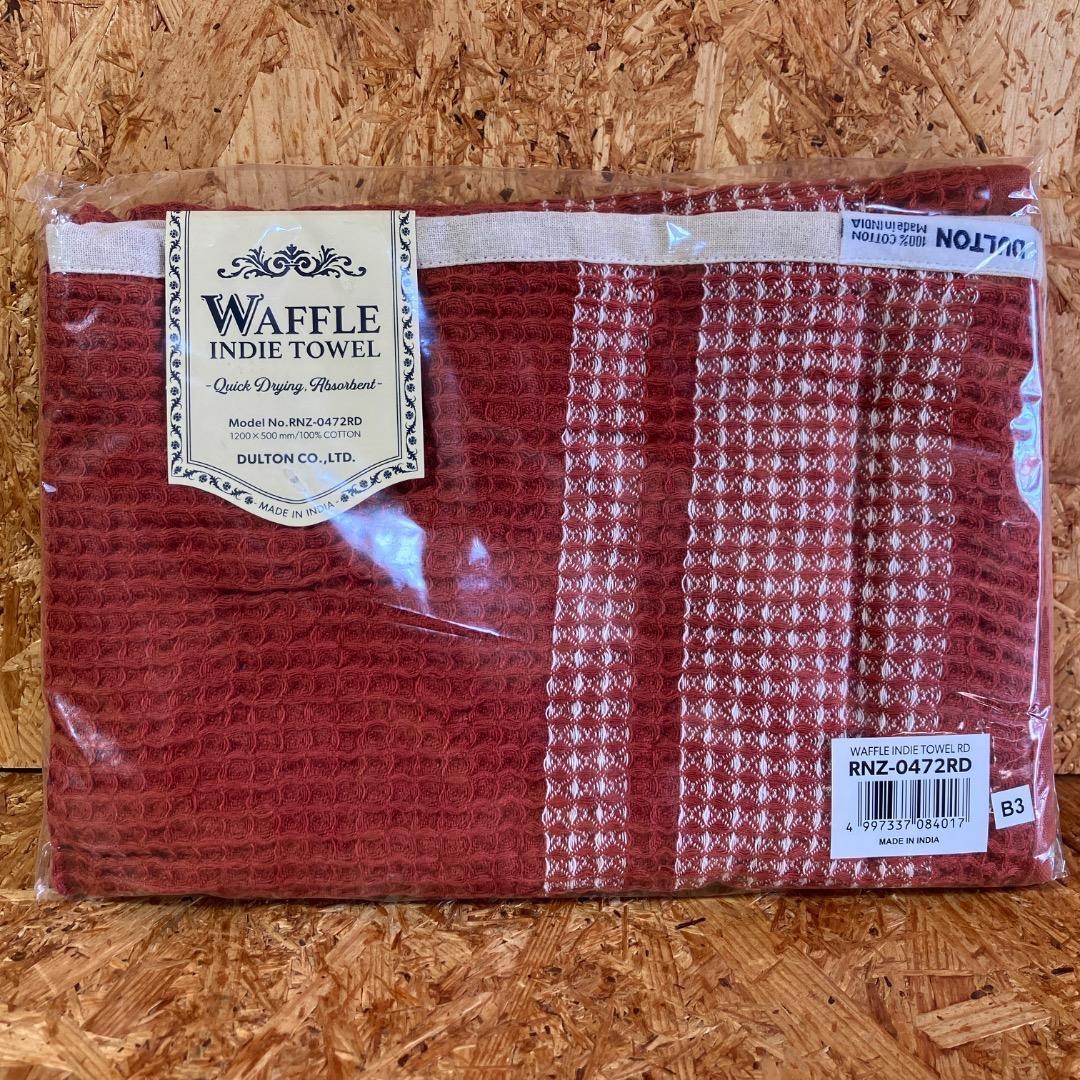 DULTON ダルトン WAFFLE INDIE TOWEL 5枚セット RED