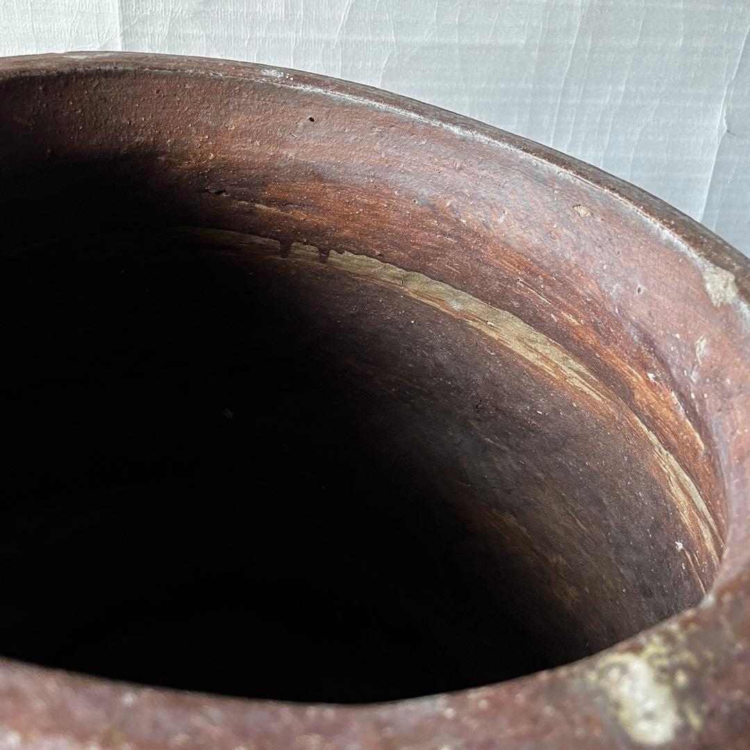 アンティーク　特大　水瓶　大壺　大甕　江戸時代物