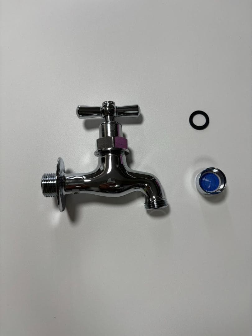 水栓柱（水抜き付）　アンフリ（A1002）　アイボリー　泉水　SENSUI　新品