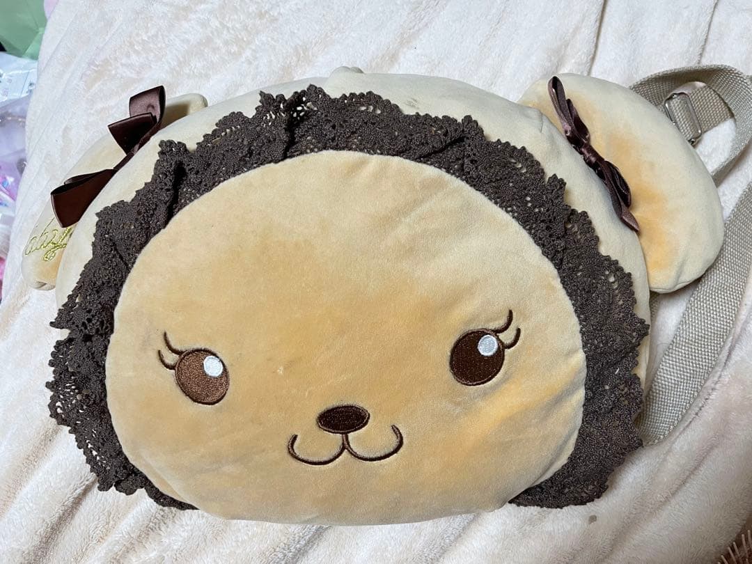 ベイビーザスターズシャインブライト　くまくみゃちゃんのあったかマフBag