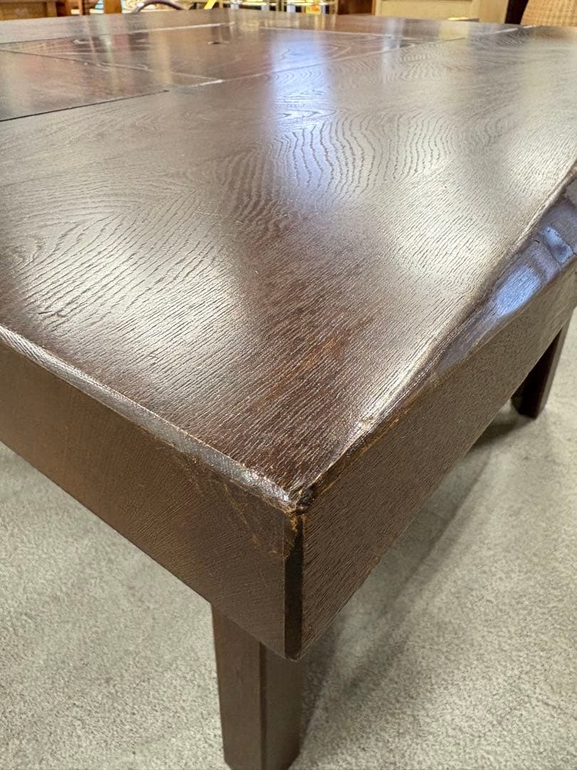 囲炉裏　ダイニング　座卓　天然木　無垢材　南部鉄