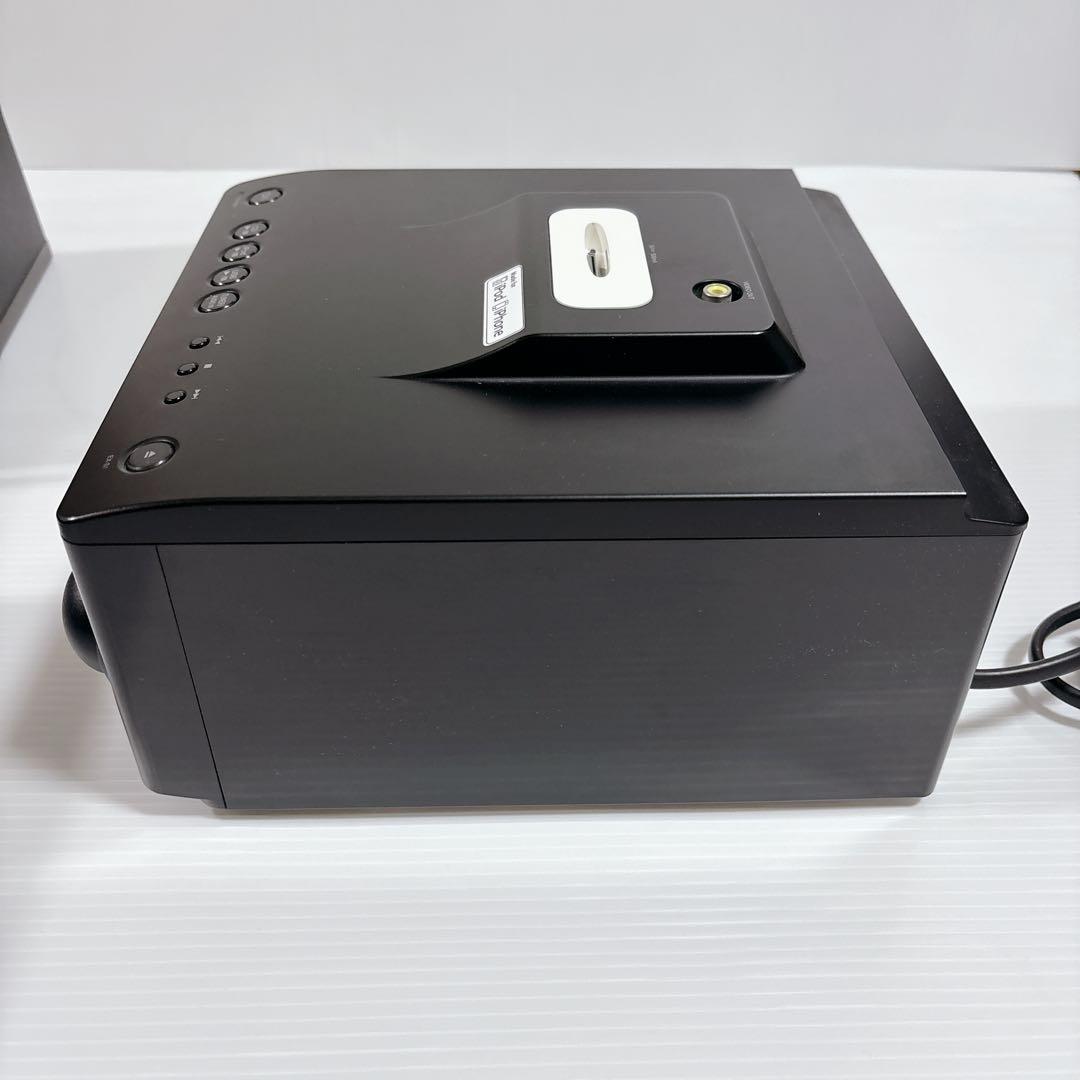 JVC ミニコンポ CDプレーヤー CA-EXS1-B ウッドコーン iPod