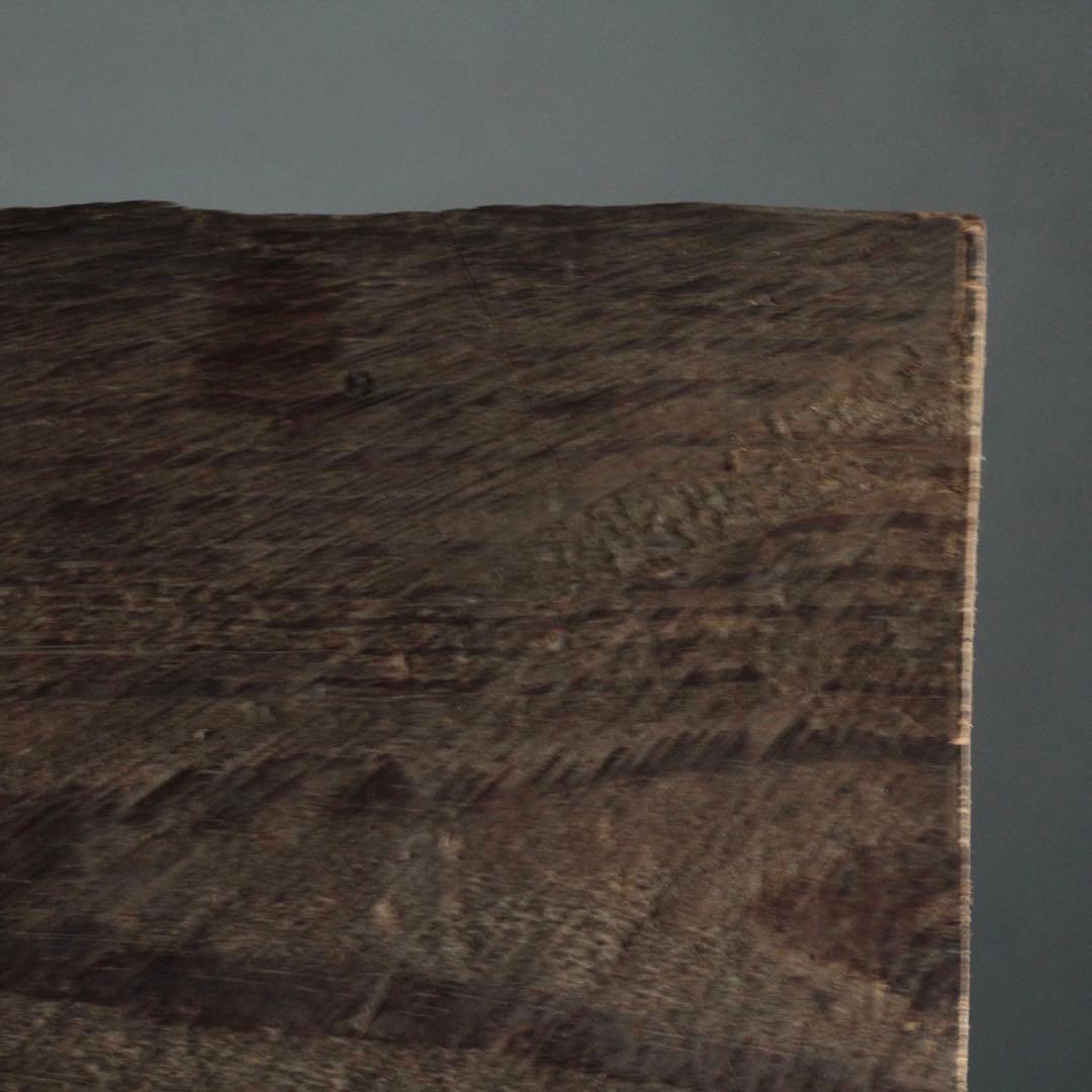 枯れ板 松の 古材 敷板 徳利と盃をのせて独酌の盆として 古道具 アンティーク