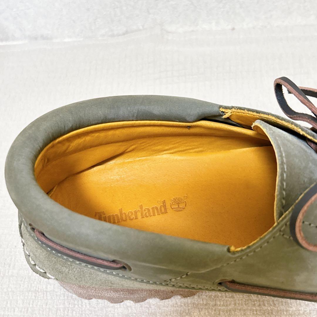 ✨美品 【Timberland】 ティンバーランド 3eye スリーアイ カーキ