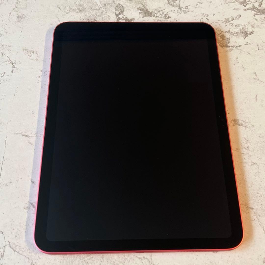 【美品】iPad（第10世代）Wi-Fiモデル／ピンク／64GB