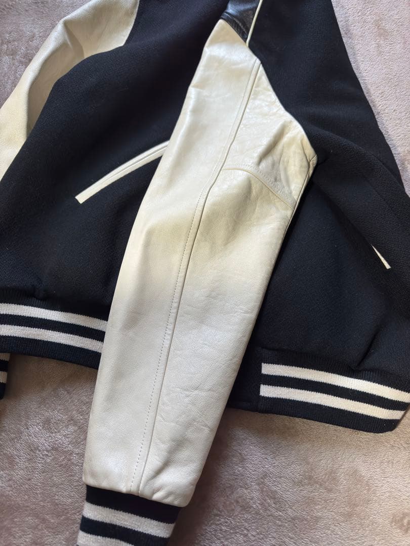 CELINEセリーヌ テディジャケット 48 ブルゾン スタジャン