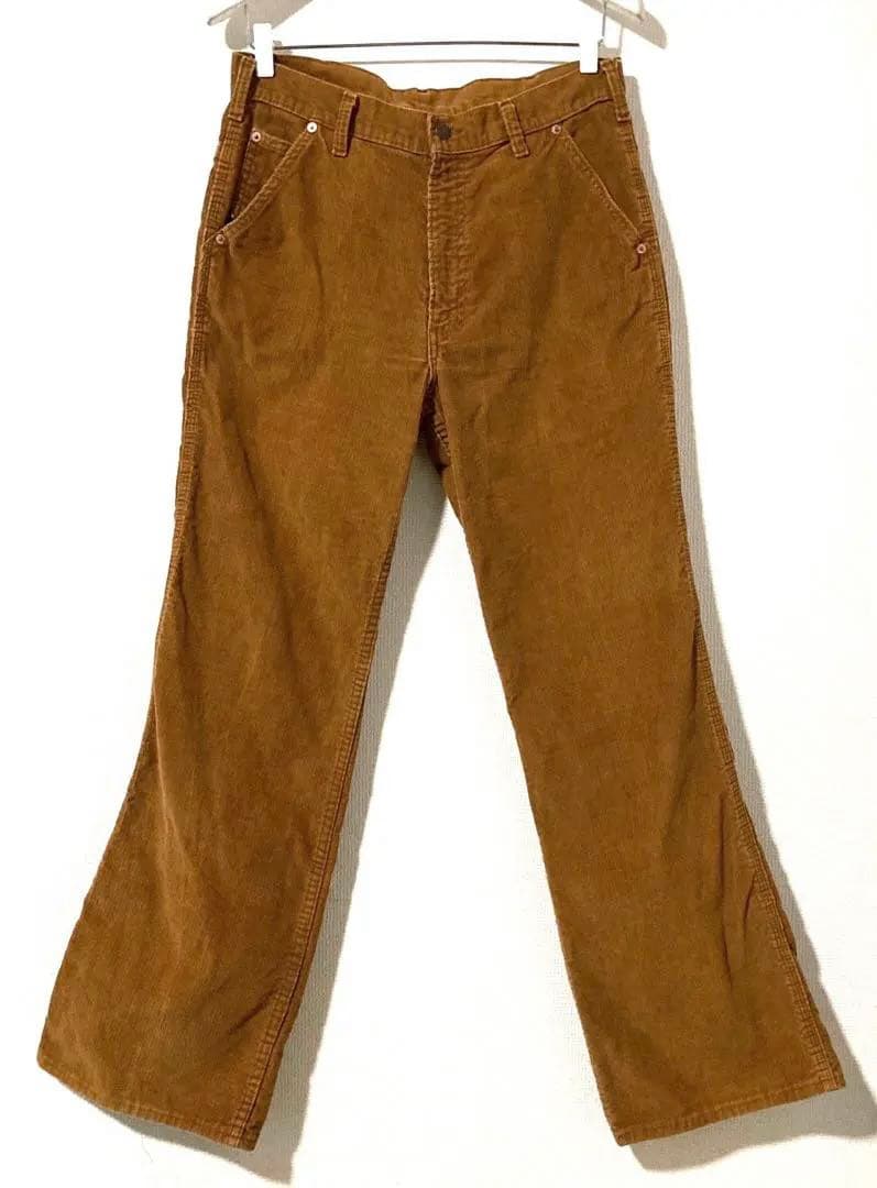 70s 米国製 Levi's 682 コーデュロイ 42 TALON W33