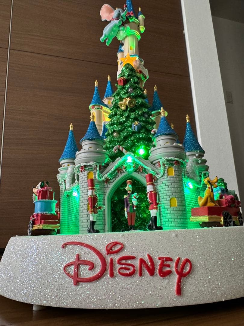 海外ディズニー クリスマスツリー LEDライト ミュージック