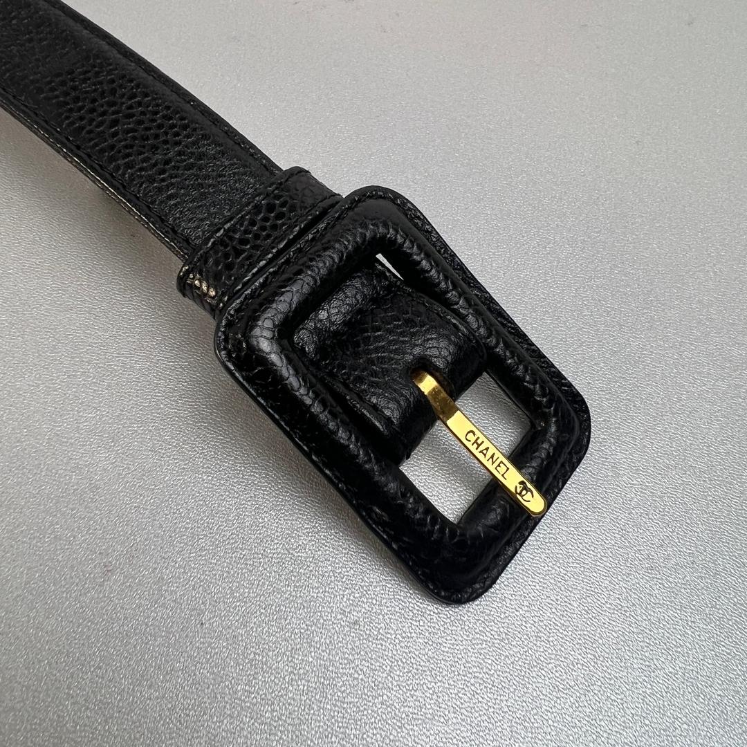 takashi 様CHANEL ウエストバッグ用ベルト キャビア A-9769