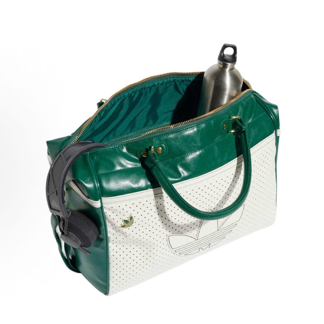 完売品Adidas ボウリングバッグ ホワイト*グリーン　JC5689