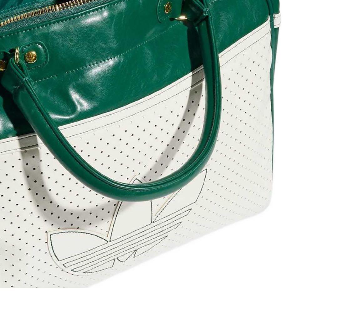 完売品Adidas ボウリングバッグ ホワイト*グリーン　JC5689