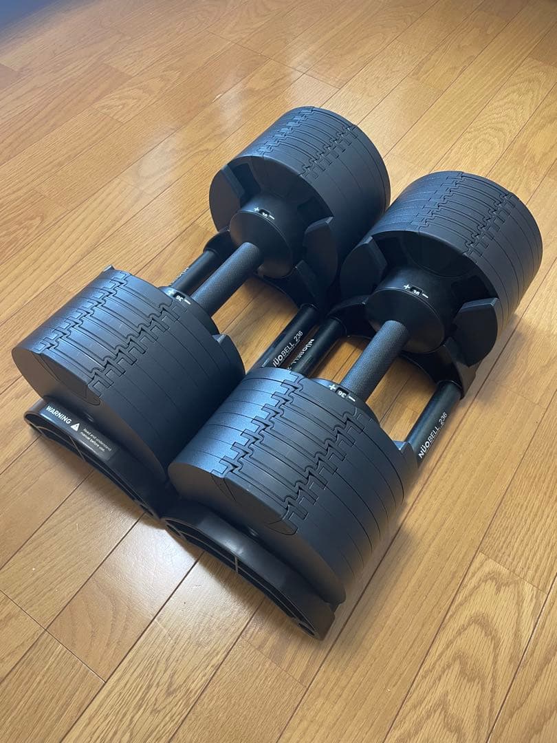 ①フレックスベル 36kg×2つ（2kg刻みで可変可能）