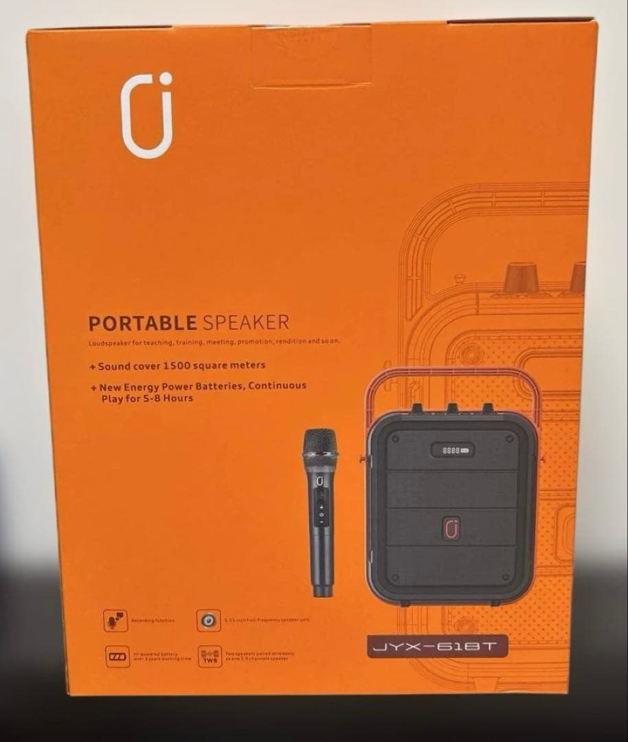 スピーカーセット カラオケ 拡声器 ワイヤレスマイク1本 Bluetooth