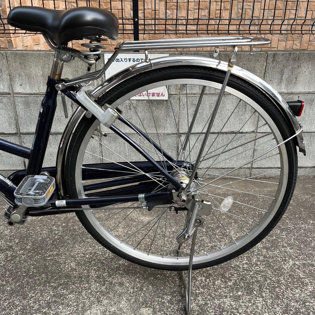 あさひ シティサイクル 前カゴ付／自動点灯ライト・防犯ワイヤー付【国分寺 引取】