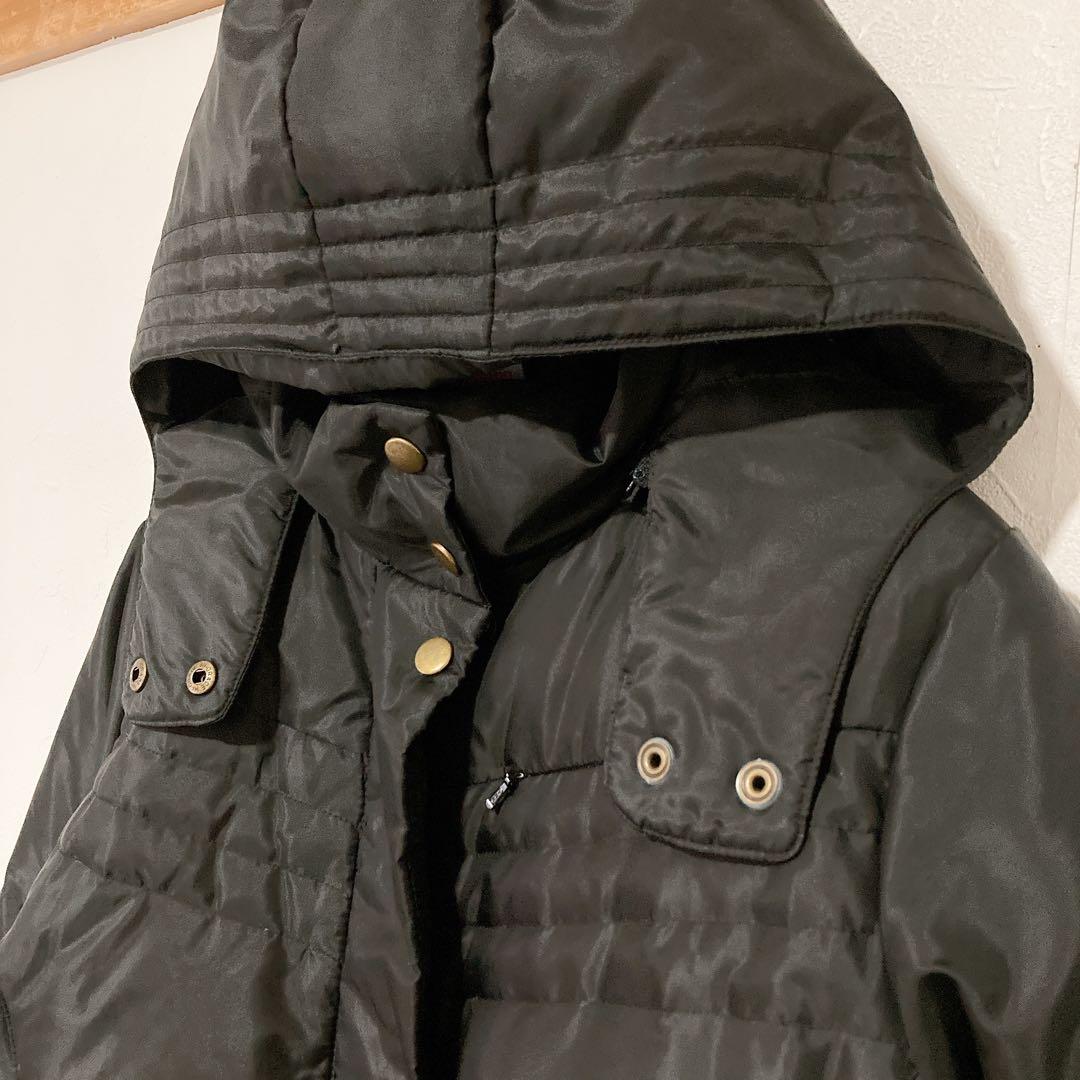 美品　ミズノ　ベンチコート　ダウンコート　L 黒　ブラック　スポーツ観戦