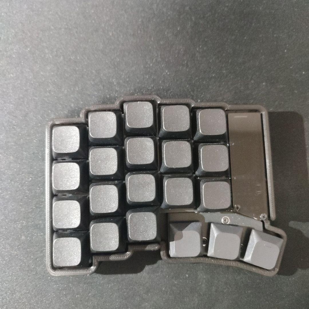 【新品未使用】keyball39 黒仕様　完成品　TRRSメタルケーブル