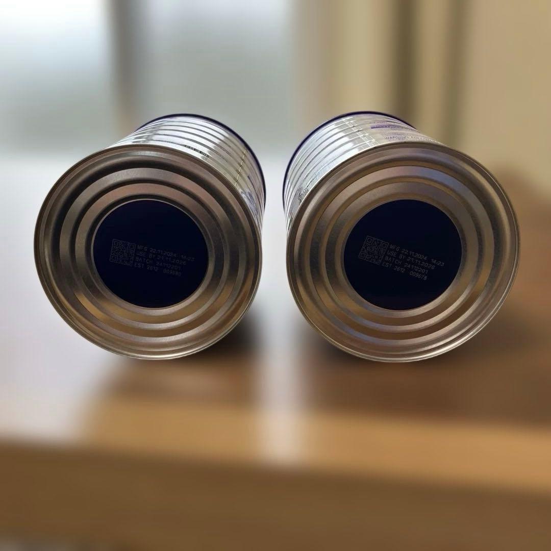 新品未開封　バブス粉ミルク牛　0から6ヶ月　オーガニックBUBS 800g 2缶