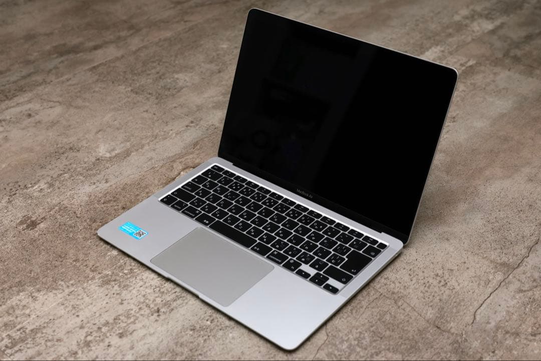 【希少16GBメモリ】M1 MacBookAir 512GBシルバー 箱充電器付