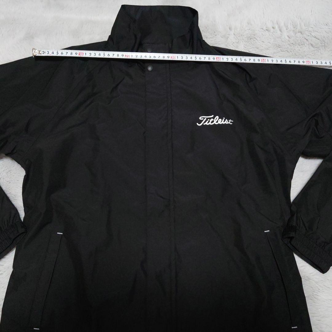 Titleistタイトリスト 黒 LLサイズ レインウェア【美品】