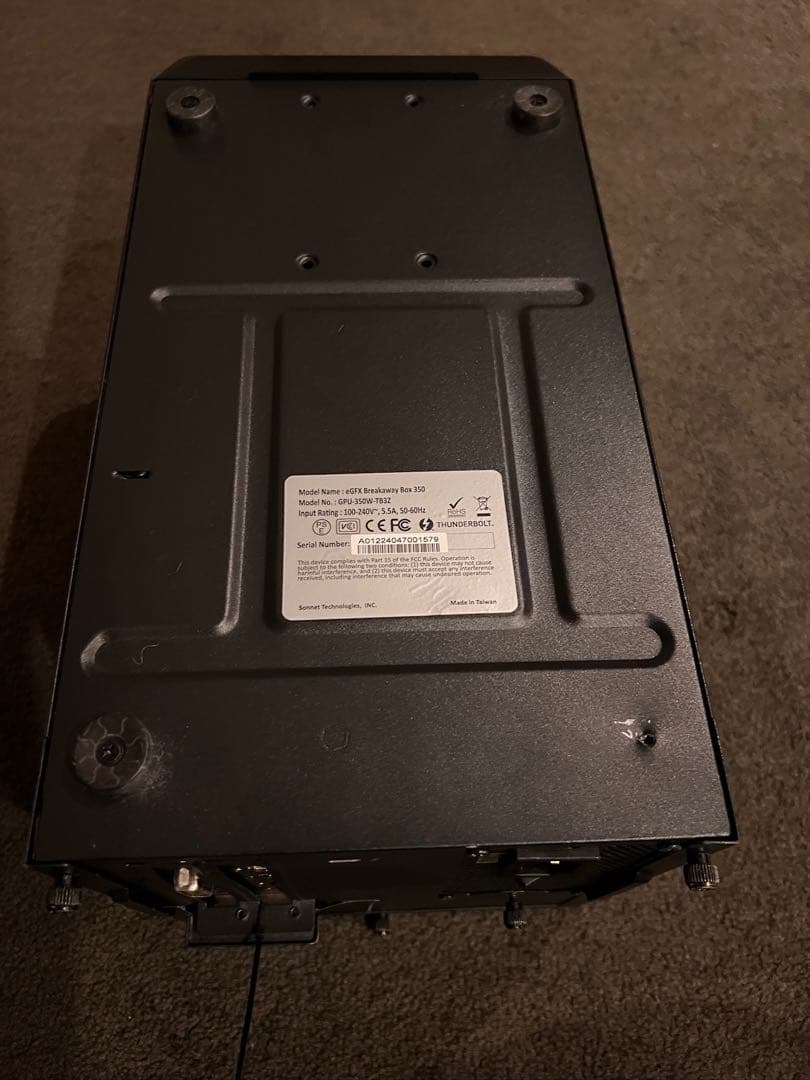 その他 Sonnet eGFX 350 + 1080TI GIGABYTE 12GB