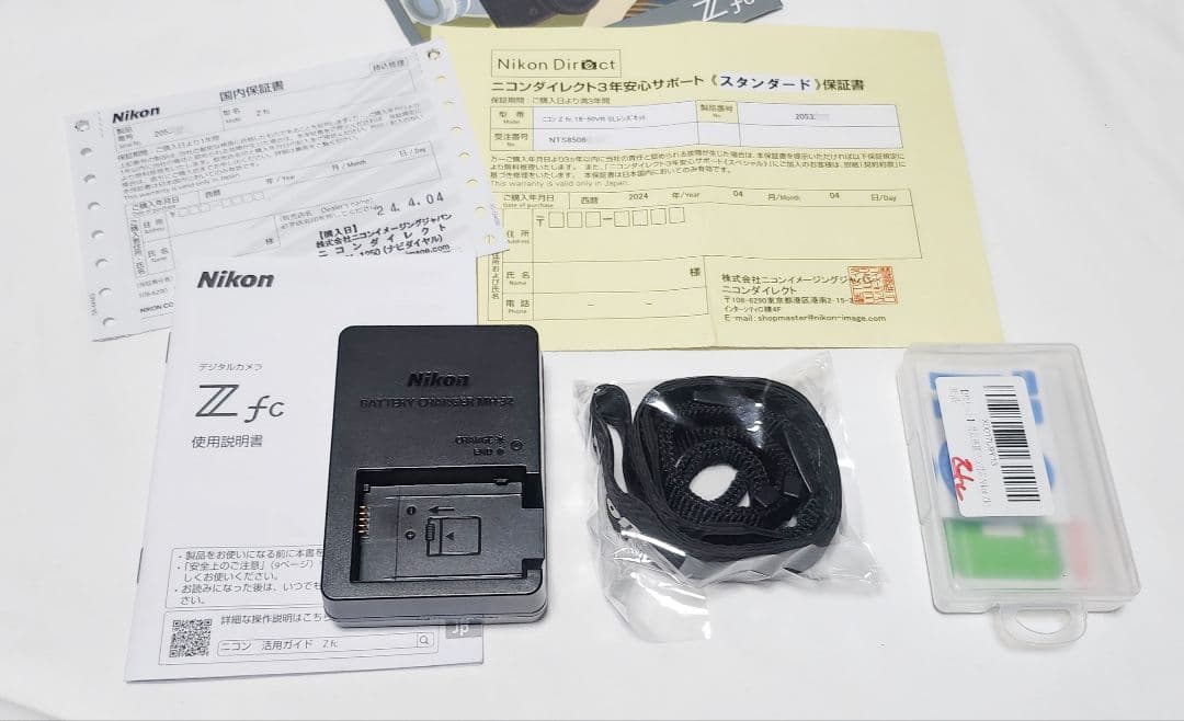 ✡ニコン Zfc ボディ シルバー 美品☆延長保証書有 使用少☆オマケ品有