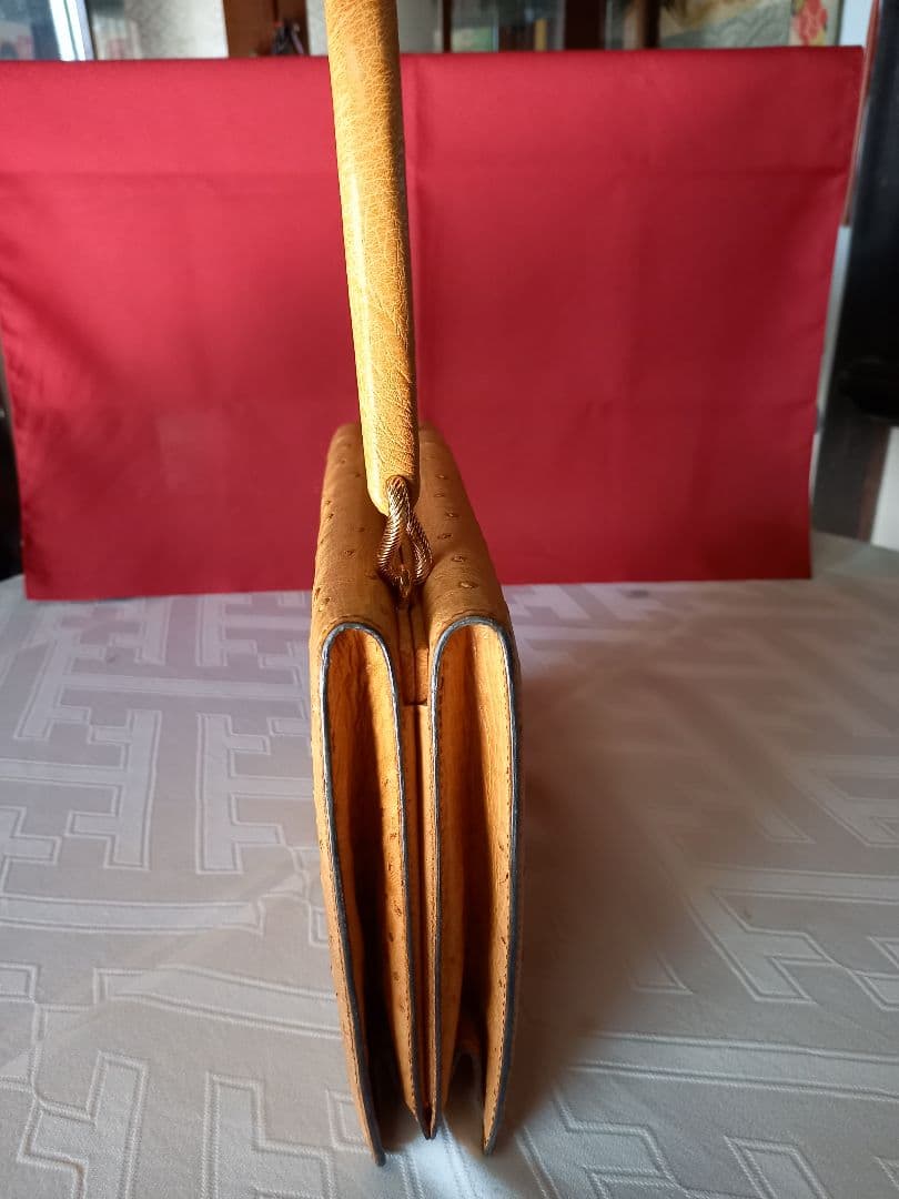 MORABITO　オーストリッチバッグ(ベージュ)