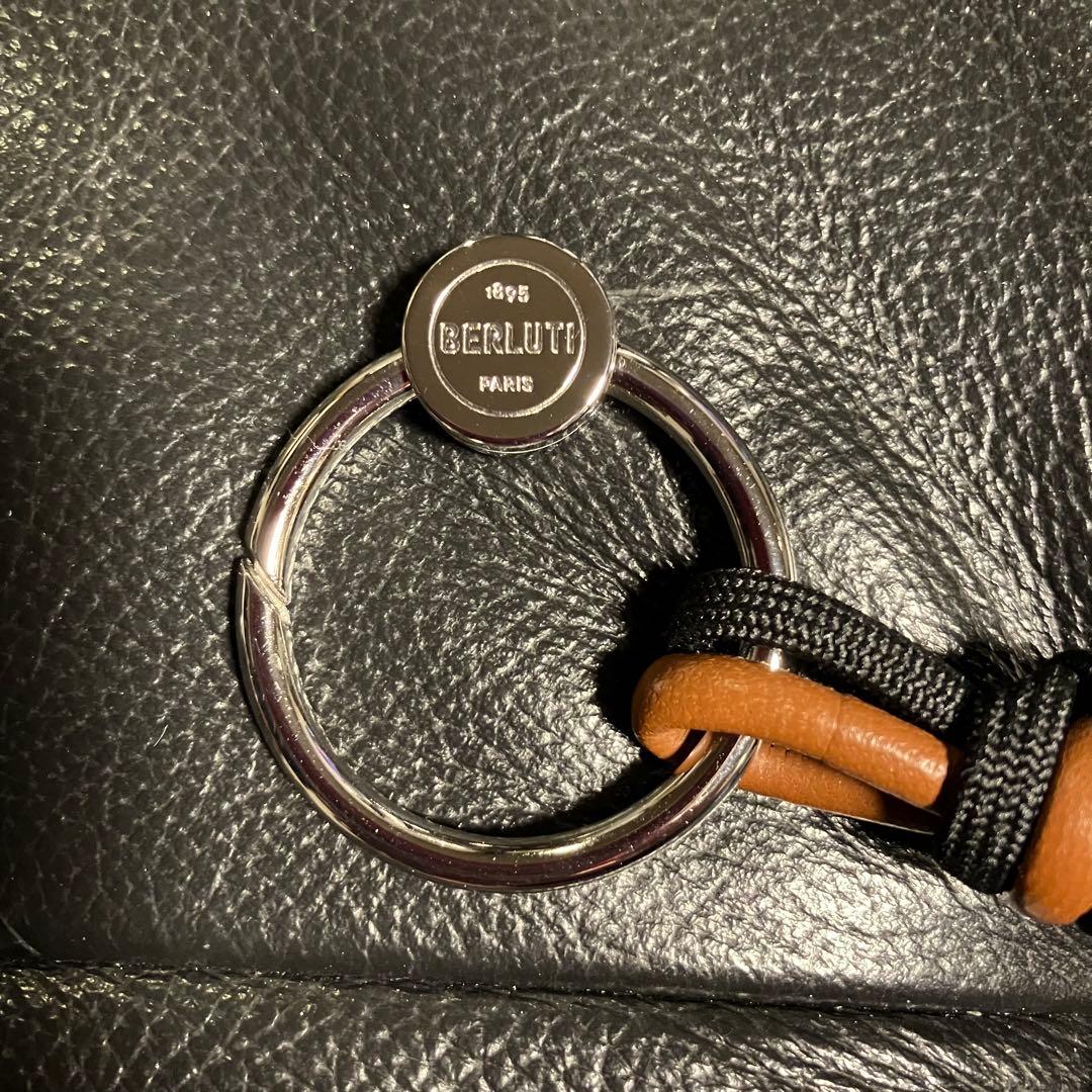 BERLUTI ベルルッティ結びキーリング・バッグチャーム