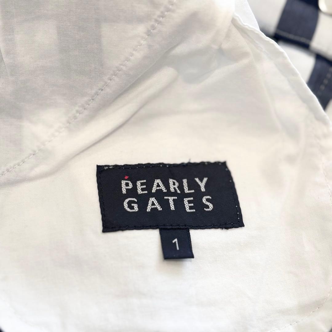 PEARLY GATES パーリーゲイツ　ギンガムチェック柄パンツ