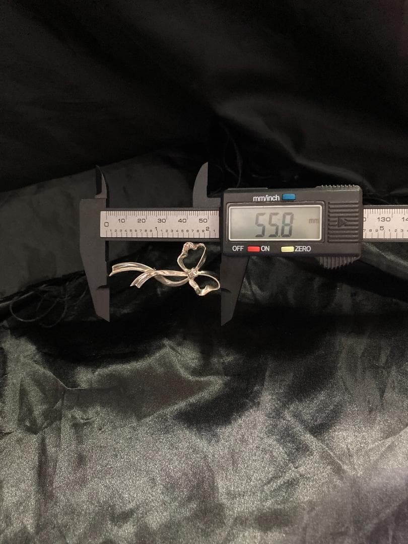 ティファニー リボン ブローチ シルバー 925 1985