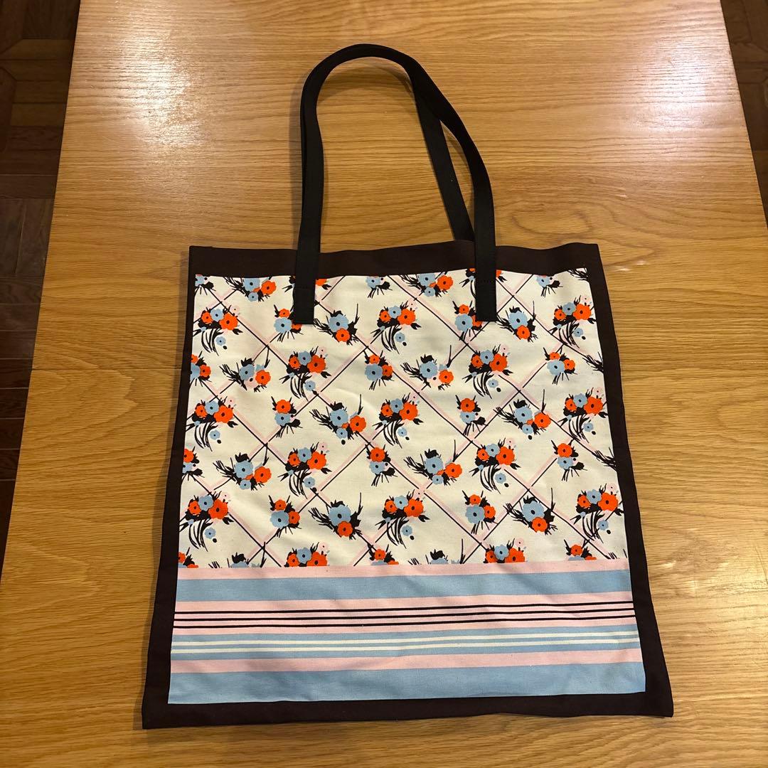 MARNIMARKET　バンダナトート（マルニマーケット）　アンティックローズ