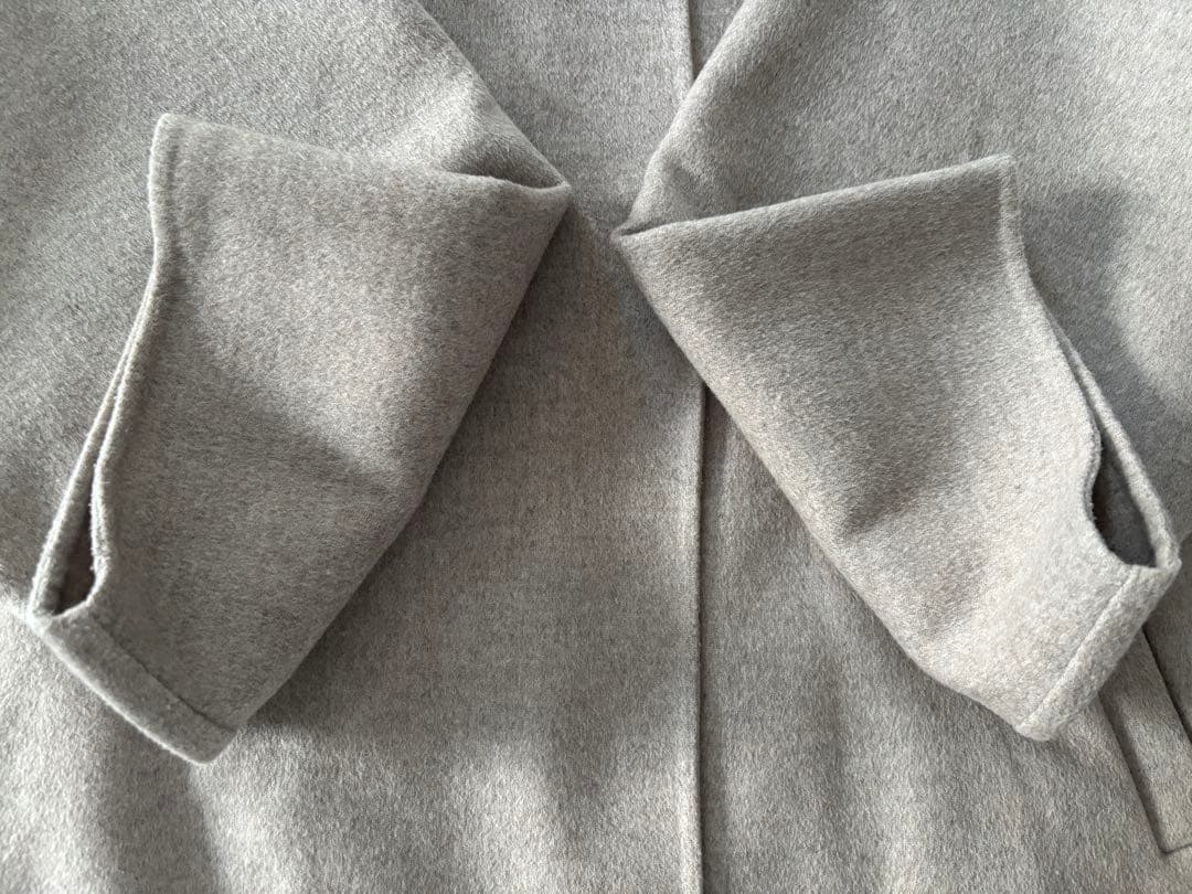 SLOBE IENA／HAMILTONダブルフェイスウールショートコクーンコート