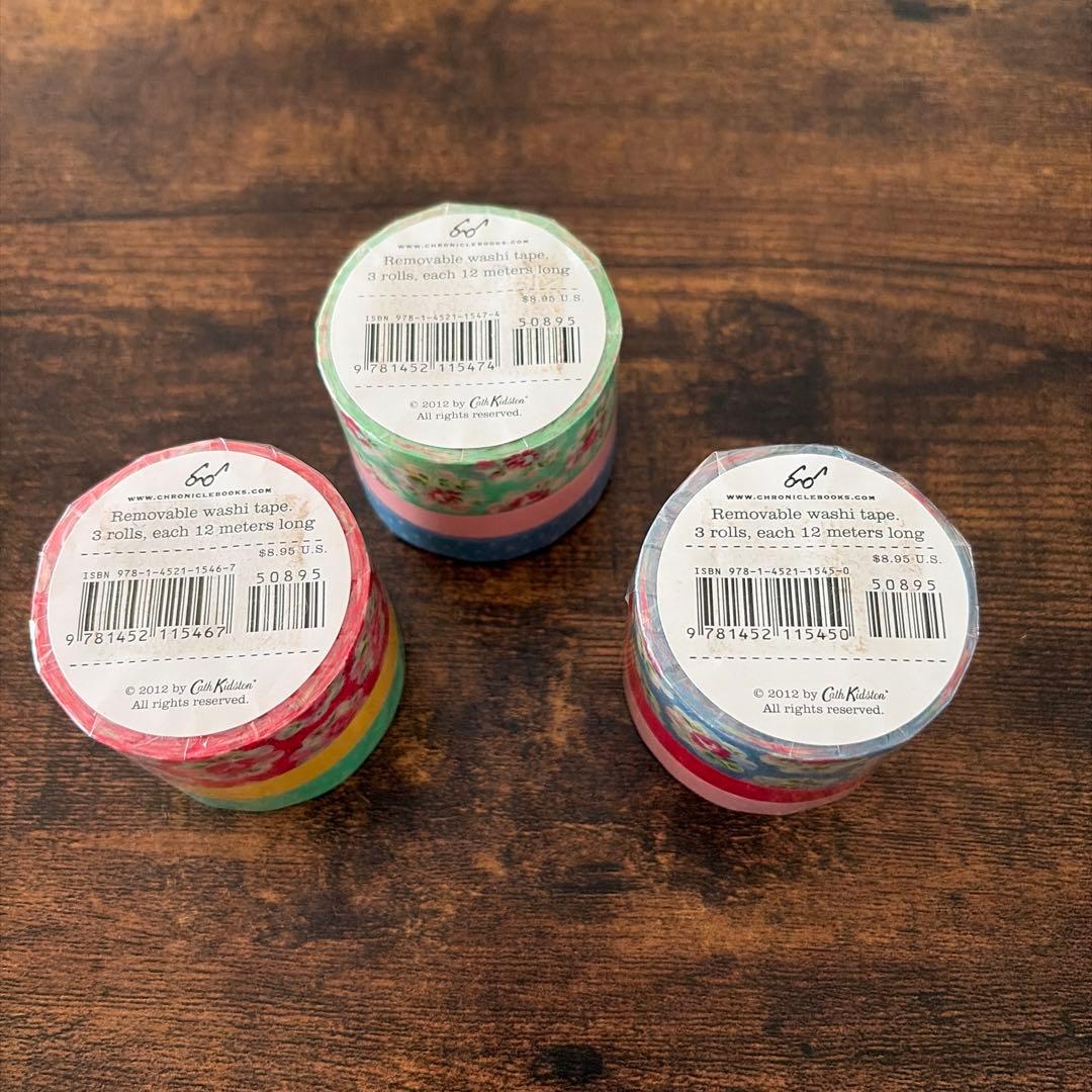 キャスキッドソン　マスキングテープ3セット