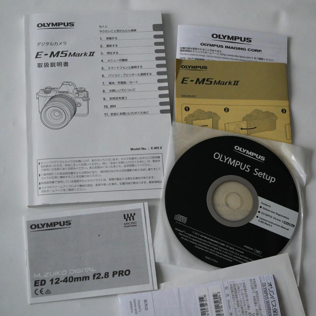 【美品・シャッター回数1178回】オリンパス OM-D E-M5 Mark II