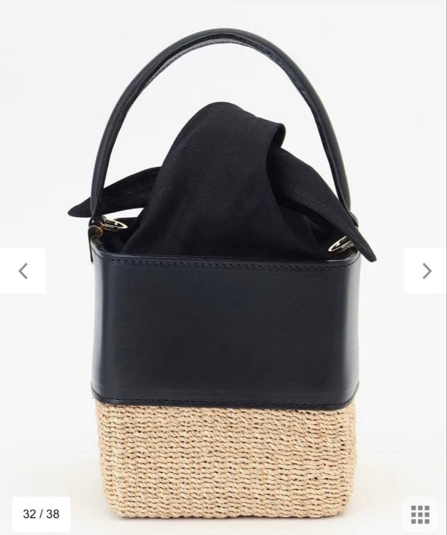 VIOLAd'ORO MIRO スクエアバスケット バッグ