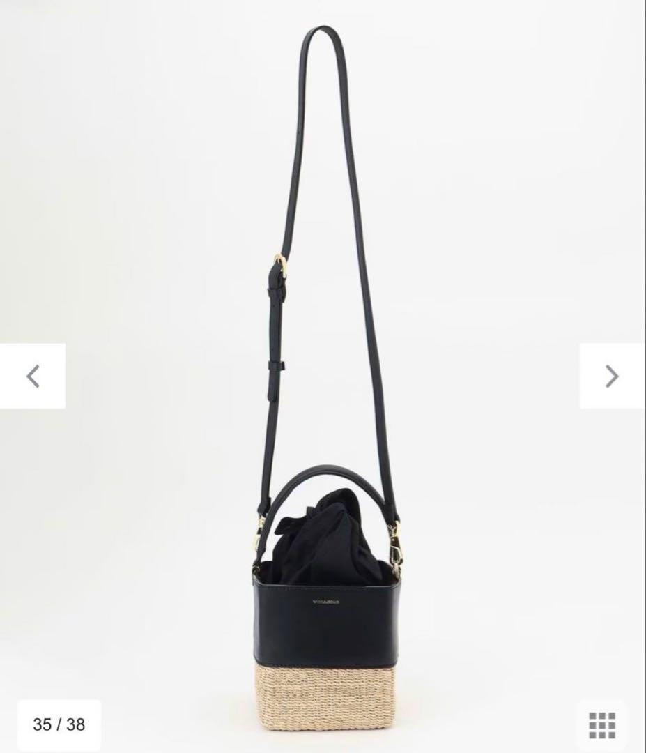 VIOLAd'ORO MIRO スクエアバスケット バッグ