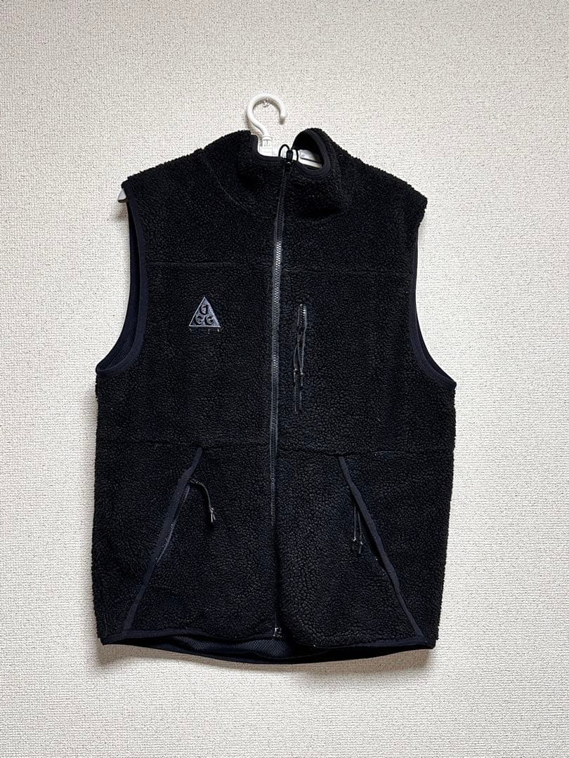 NIKE ACG ブラック フリースベスト Lサイズ