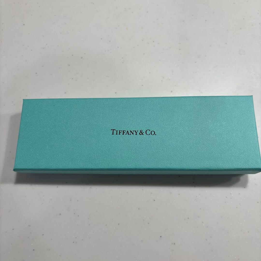 希少 Tiffany & Co. ダイヤモンドパースペン 紙袋付き ボールペン